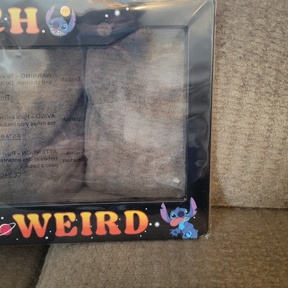 Disney Stitch Cute But Weird License Plate Frame - Picture 4 of 6